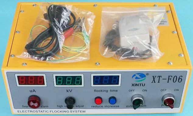 Time Control Multifuction Electrostatic Flocking Machine for T-Shirt Flocking