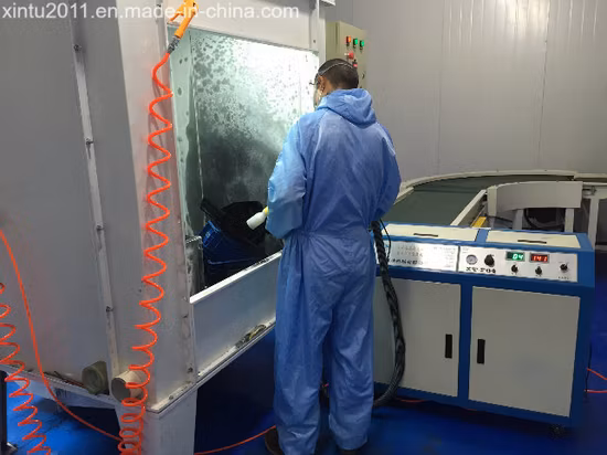 Floccatrice per velluto di alta qualità con pistola per rivestimento di pile di parti automobilistiche